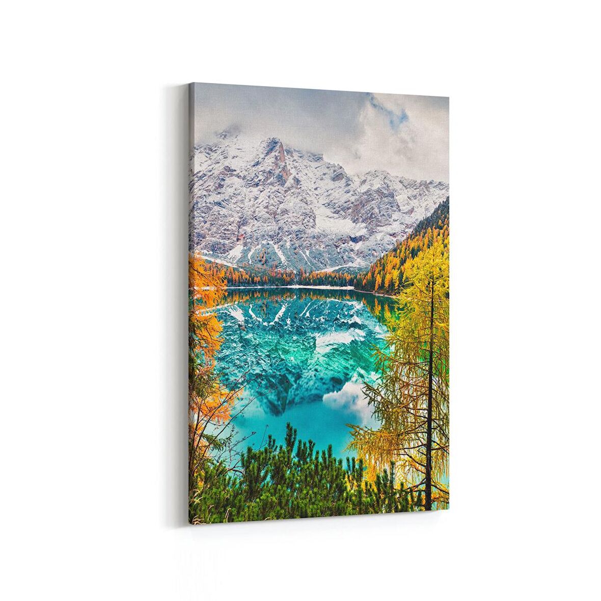 Olla 14458D Doğa / Manzara Görseli Dikey Kanvas Tablo (Ölçü: 100X150)