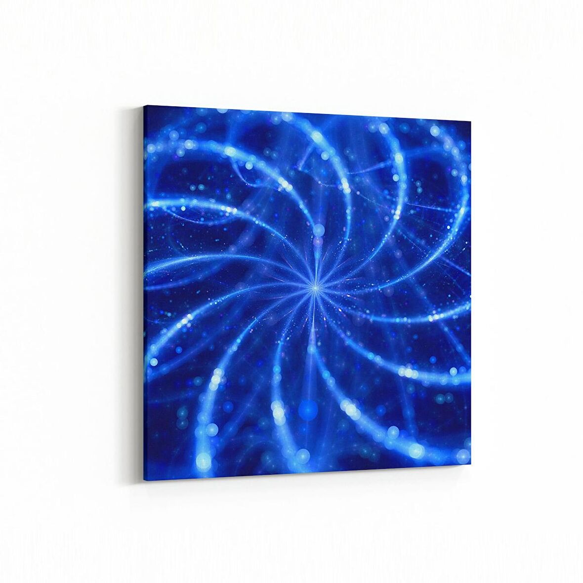 Olla 10333K Abstract Görsel Kare Kanvas Tablo (Ölçü: 100X100)