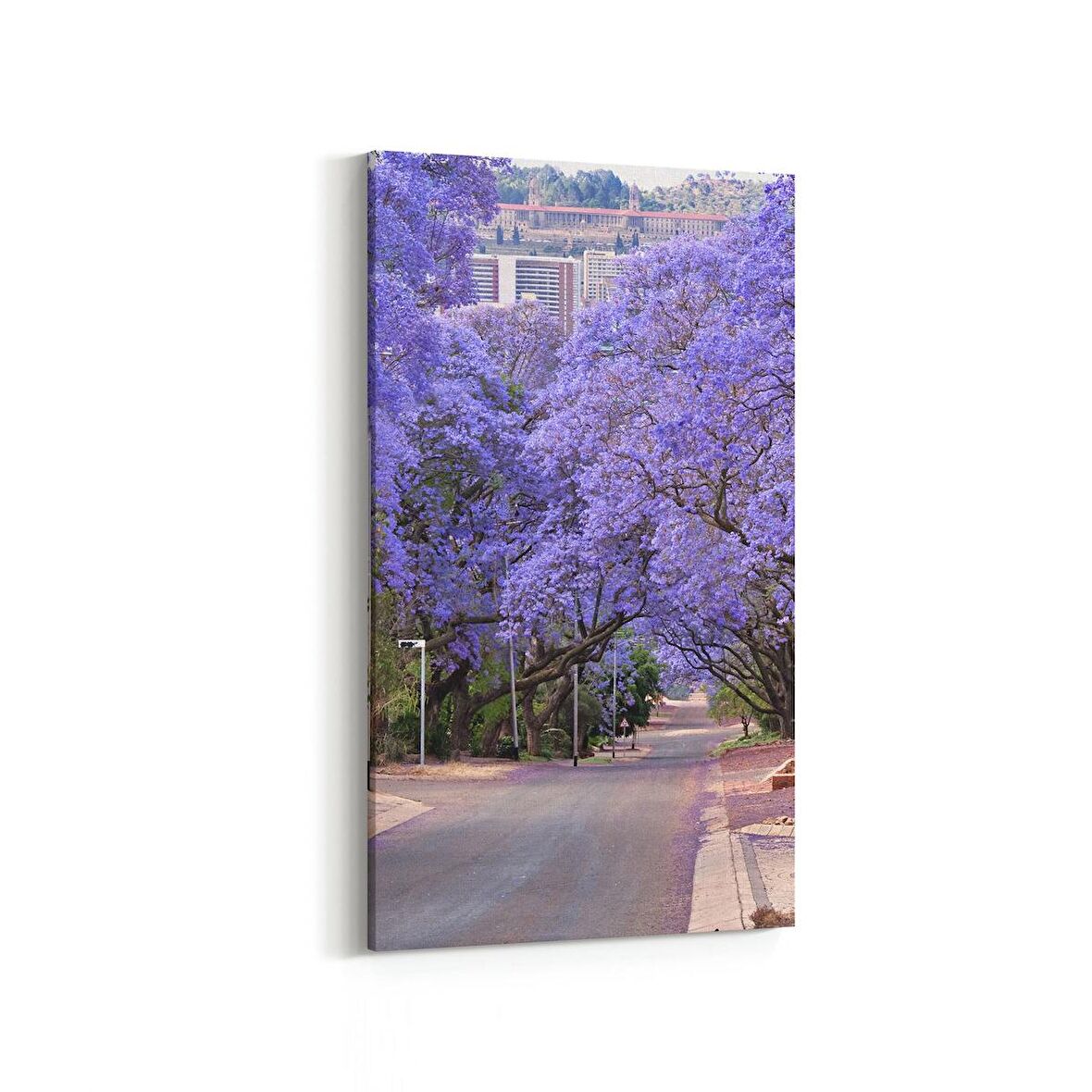 Olla 14312DD Doğa / Manzara Görseli Dikey Dar Kanvas Tablo (Ölçü: 30X60)