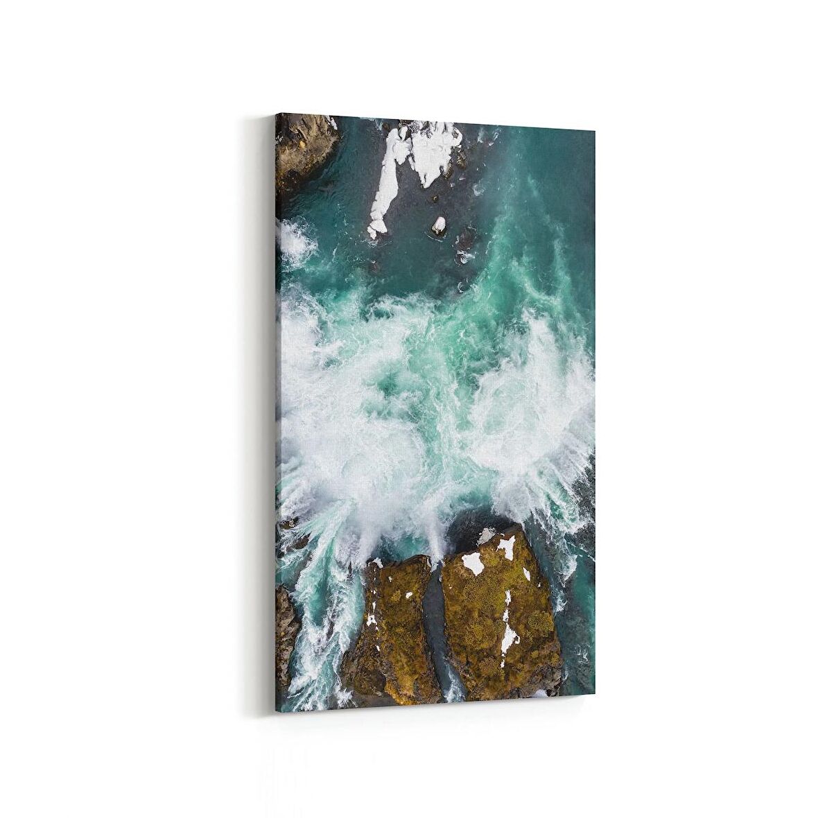 Olla 14292DD Doğa / Manzara Görseli Dikey Dar Kanvas Tablo (Ölçü: 60X120)