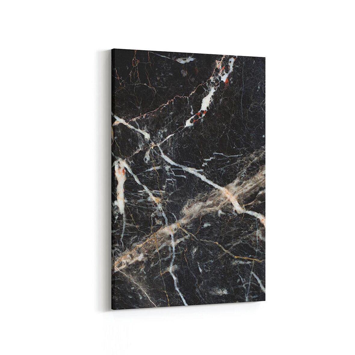 Olla 16731D Mermer Desen Görsel Dikey Kanvas Tablo (Ölçü: 100X150)