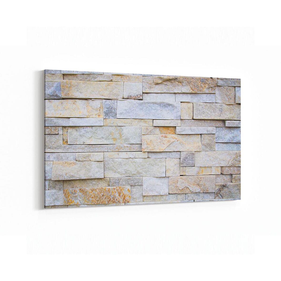 Olla 17368Y Taş / Tuğla Görseli Yatay Kanvas Tablo (Ölçü: 45X30)