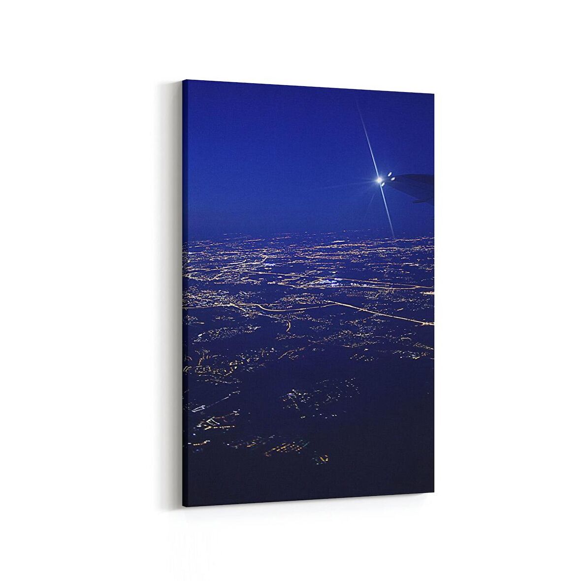 Olla 18475D Yapı Görseli Dikey Kanvas Tablo (Ölçü: 100X150)