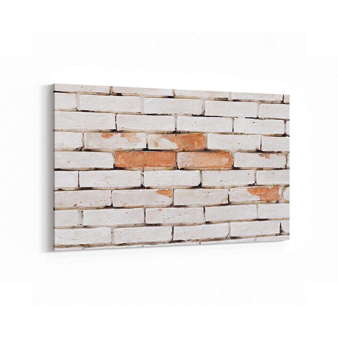 Olla 17411Y Taş / Tuğla Görseli Yatay Kanvas Tablo (Ölçü: 45X30)