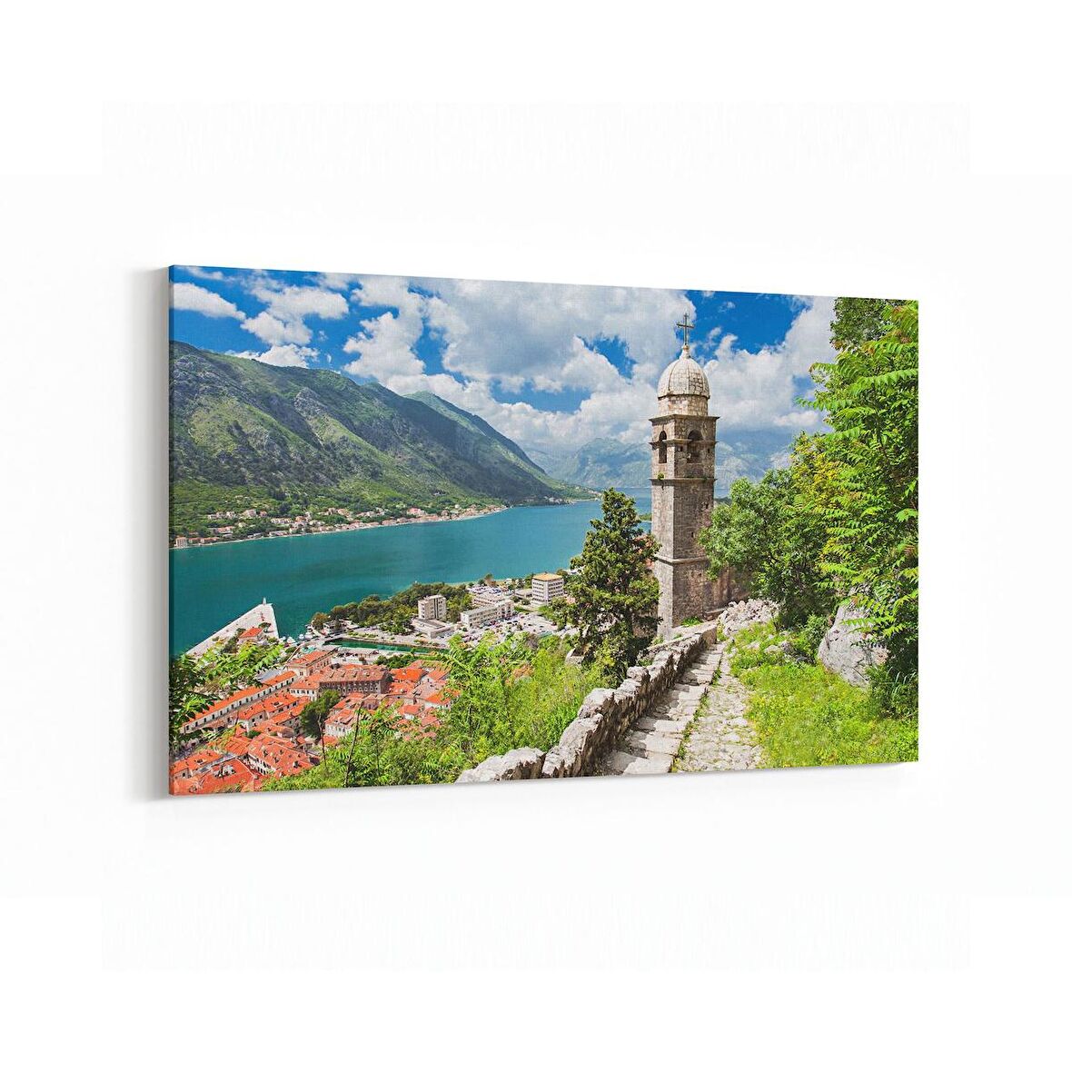 Olla 18249Y Yapı Görseli Yatay Kanvas Tablo (Ölçü: 120X80)