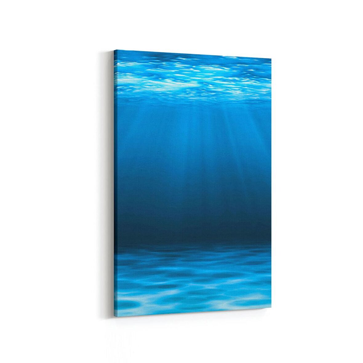 Olla 12975D Deniz / Okyanus Görseli Dikey Kanvas Tablo (Ölçü: 100X150)