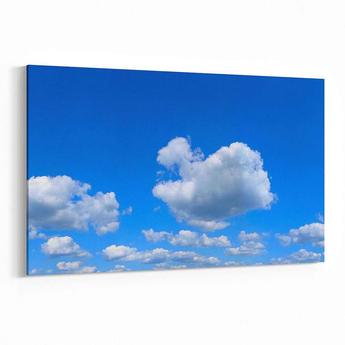 Olla 15642Y Gökyüzü Bulut Görseli  Yatay Kanvas Tablo (Ölçü: 150X100)
