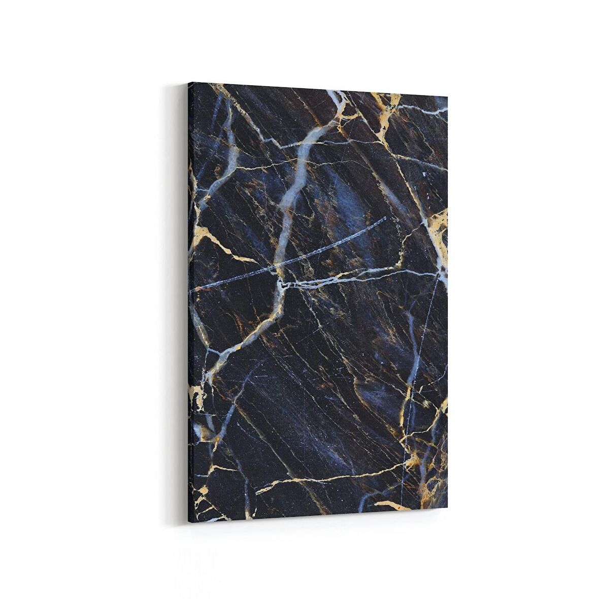 Olla 16713D Mermer Desen Görsel Dikey Kanvas Tablo (Ölçü: 60X90)