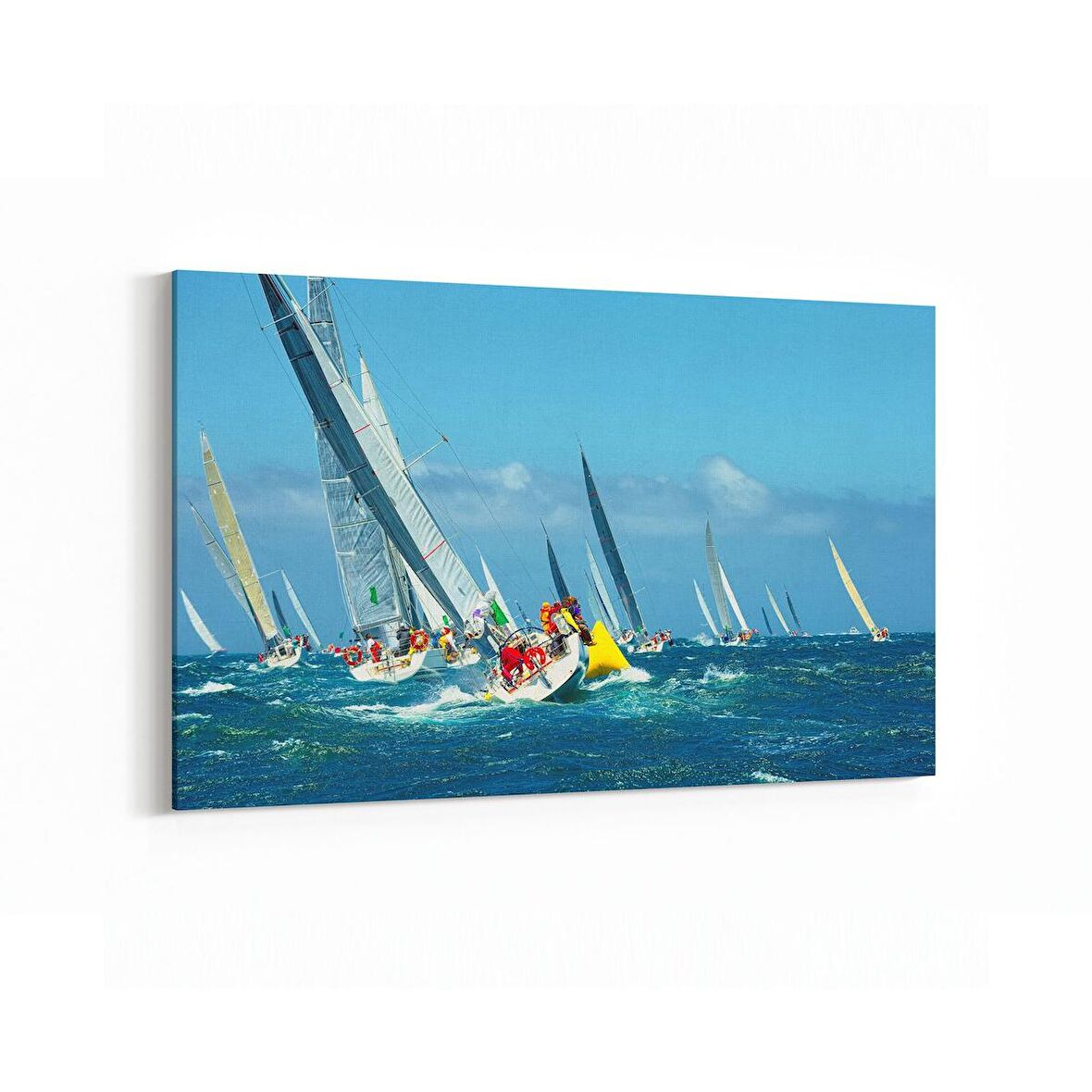 Olla 18421Y Yapı Görseli Yatay Kanvas Tablo (Ölçü: 45X30)