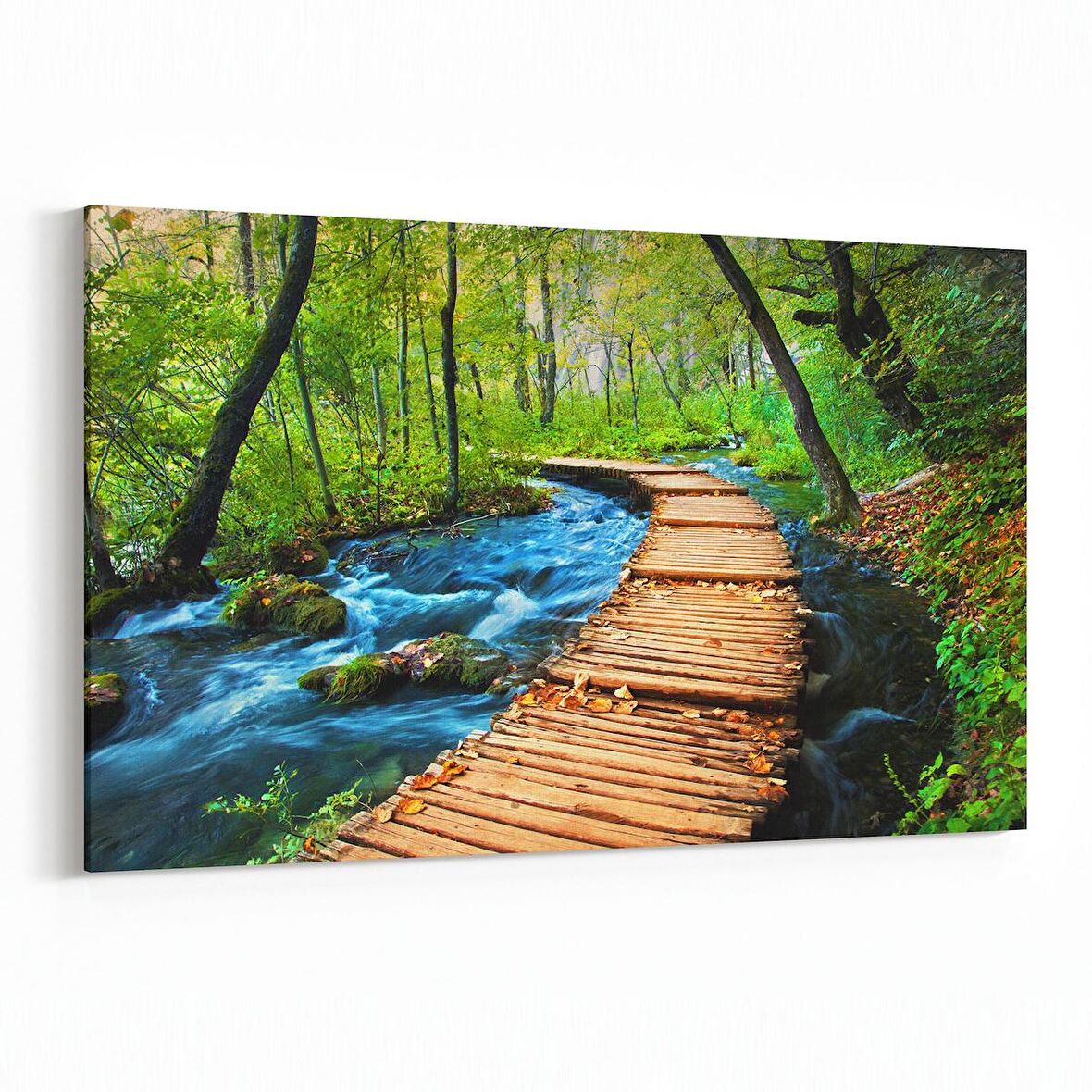 Olla 13325Y Doğa / Manzara Görseli Yatay Kanvas Tablo (Ölçü: 45X30)