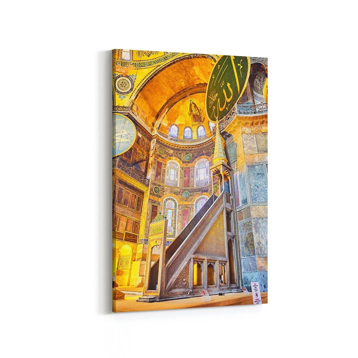 Olla 18020D Yapı Görseli Dikey Kanvas Tablo (Ölçü: 70X105)