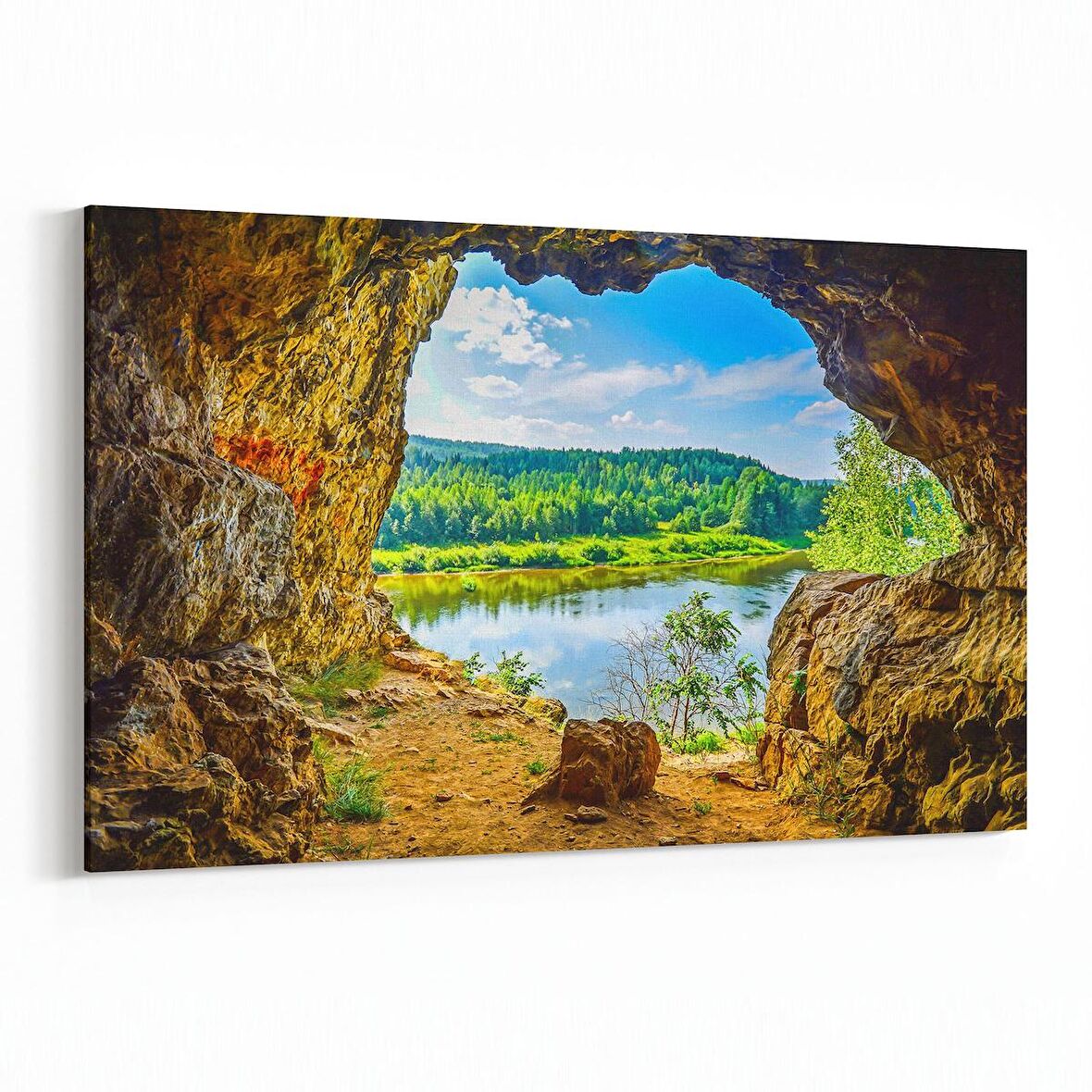 Olla 13185Y Doğa / Manzara Görseli Yatay Kanvas Tablo (Ölçü: 150X100)