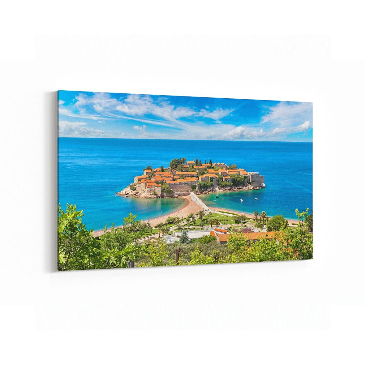 Olla 18685Y Yapı Görseli Yatay Kanvas Tablo (Ölçü: 45X30)