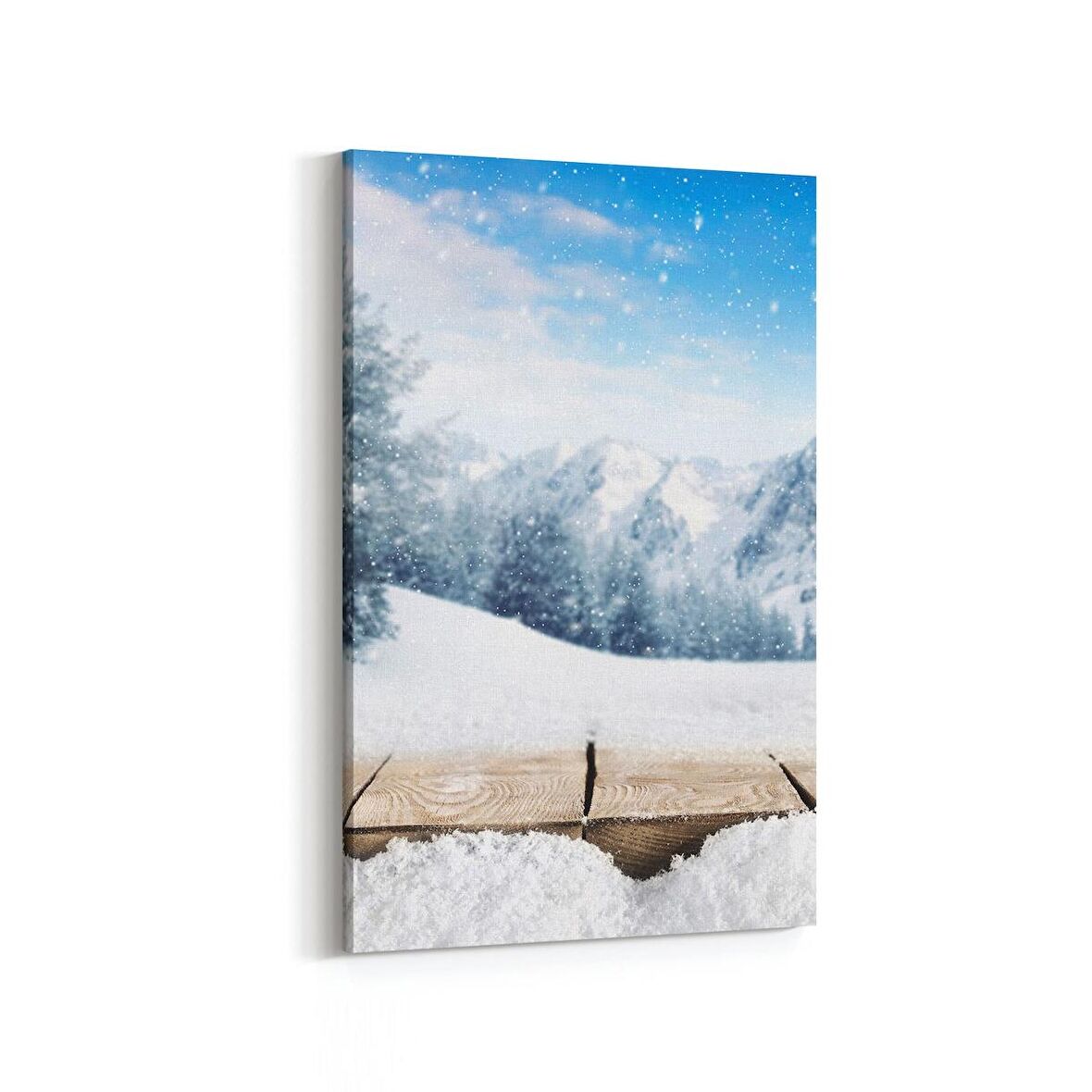 Olla 14077D Doğa / Manzara Görseli Dikey Kanvas Tablo (Ölçü: 20X30)