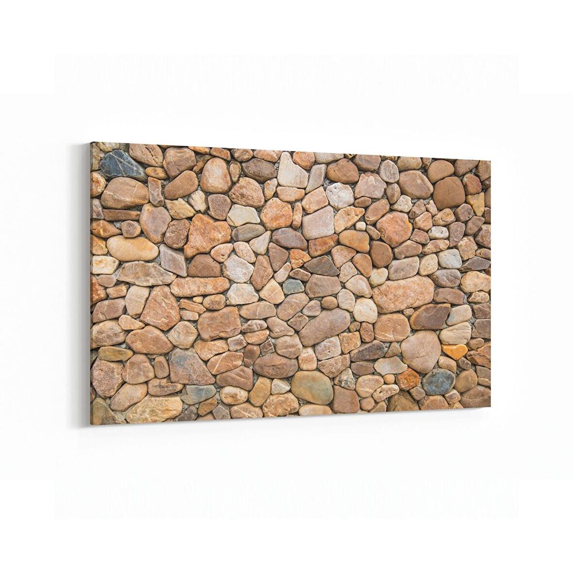 Olla 17416Y Taş / Tuğla Görseli Yatay Kanvas Tablo (Ölçü: 45X30)