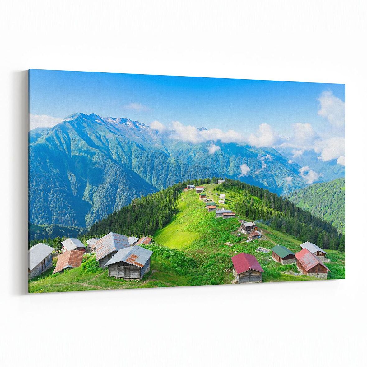 Olla 13194Y Doğa / Manzara Görseli Yatay Kanvas Tablo (Ölçü: 90X60)