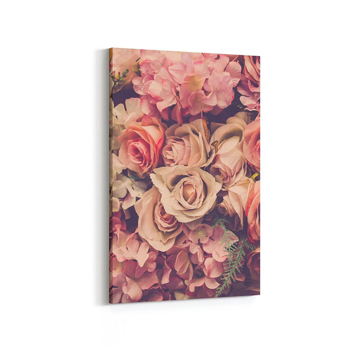 Olla 11594D Çiçek Görseli Dikey Kanvas Tablo (Ölçü: 100X150)