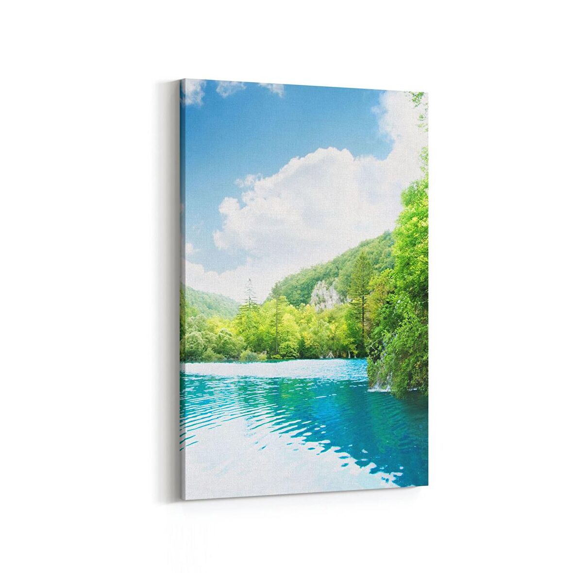 Olla 14400D Doğa / Manzara Görseli Dikey Kanvas Tablo (Ölçü: 60X90)