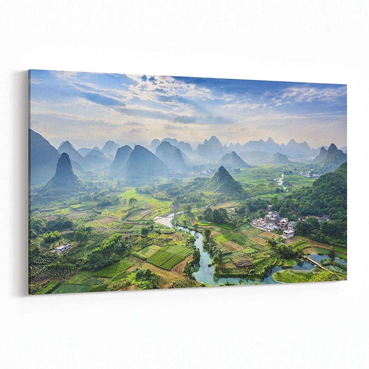 Olla 13901Y Doğa / Manzara Görseli Yatay Kanvas Tablo (Ölçü: 150X100)