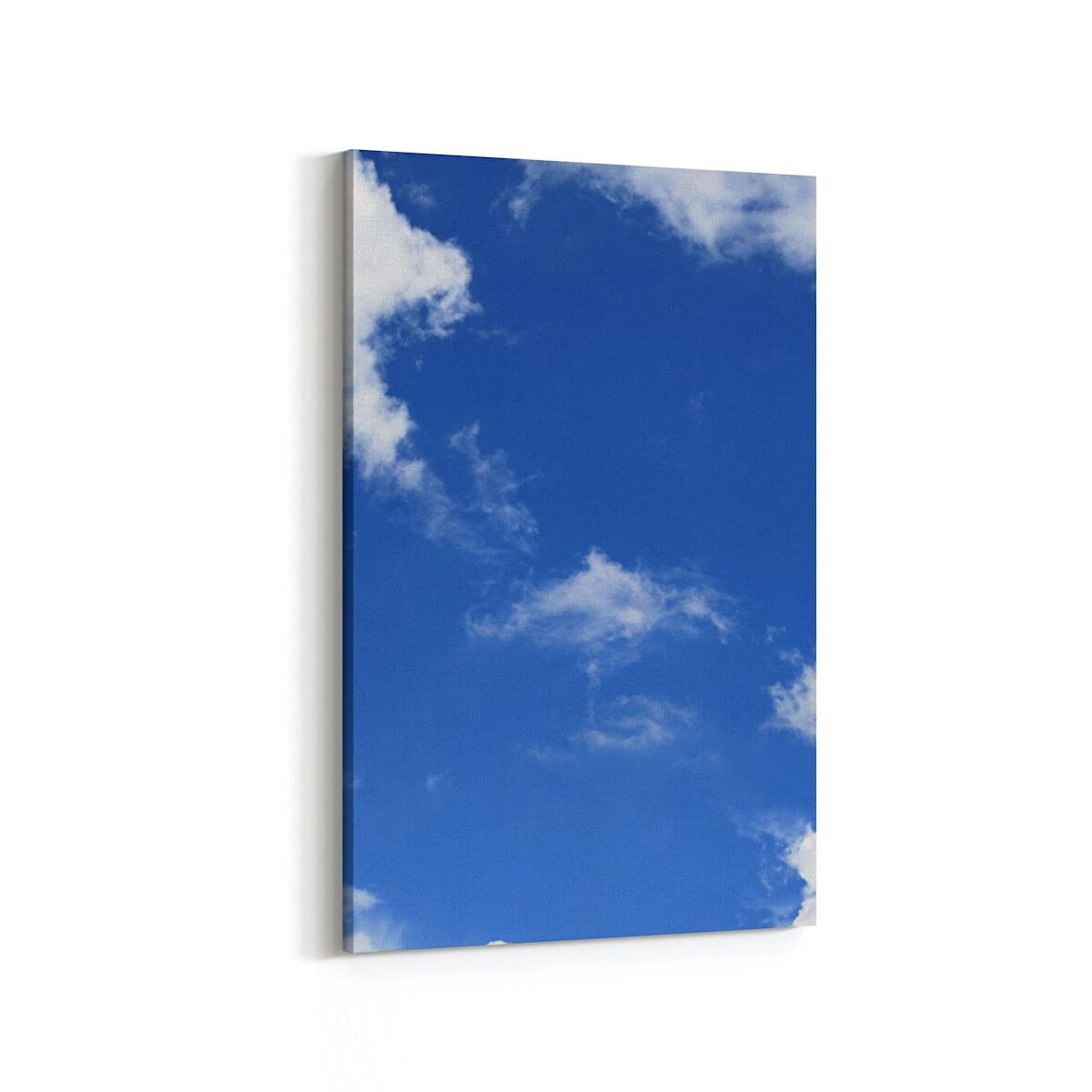 Olla 15520D Gökyüzü Bulut Görseli  Dikey Kanvas Tablo (Ölçü: 100X150)