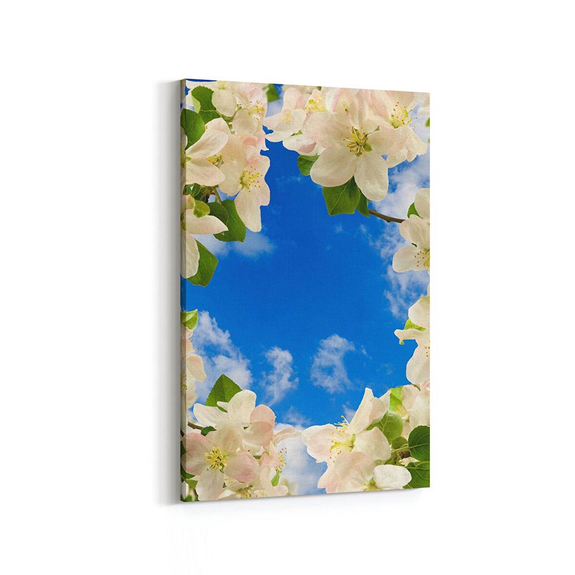 Olla 10685D Ağaç Görseli Dikey Kanvas Tablo (Ölçü: 60X90)