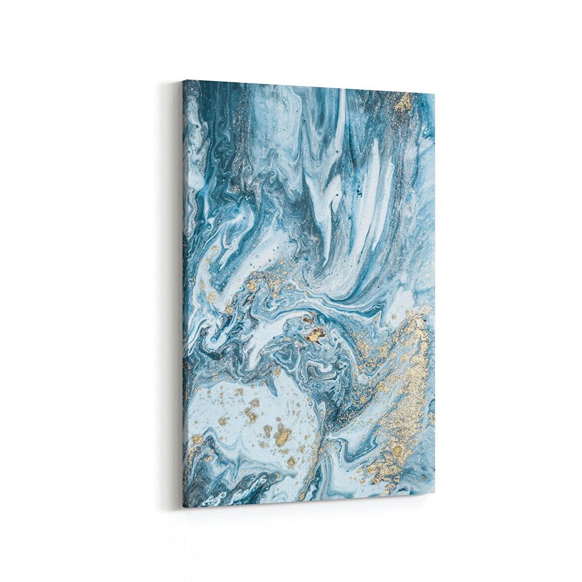 Olla 16647D Mermer Desen Görsel Dikey Kanvas Tablo (Ölçü: 100X150)