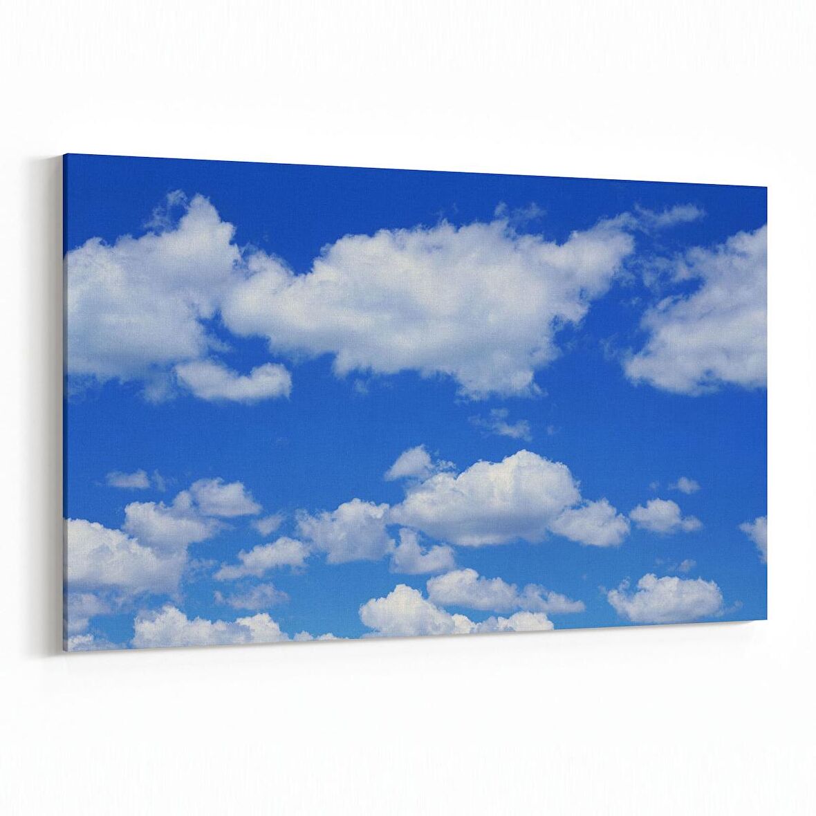 Olla 15387Y Gökyüzü Bulut Görseli  Yatay Kanvas Tablo (Ölçü: 150X100)