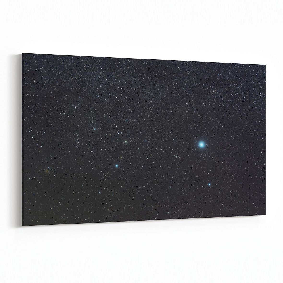 Olla 14852Y Gece Gökyüzü Görseli Yatay Kanvas Tablo (Ölçü: 30X20)