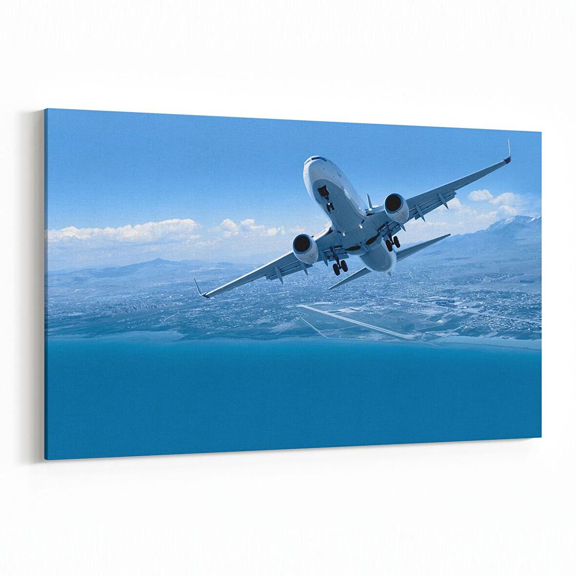 Olla 12310Y Araç Görseli Yatay Kanvas Tablo (Ölçü: 90X60)