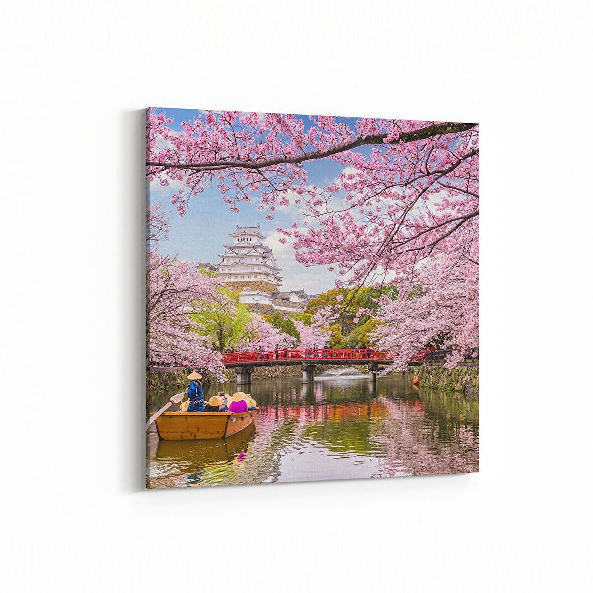 Olla 18937K4 Yapı Görseli Kare 4'lü Kanvas Tablo (Ölçü: 105X105)