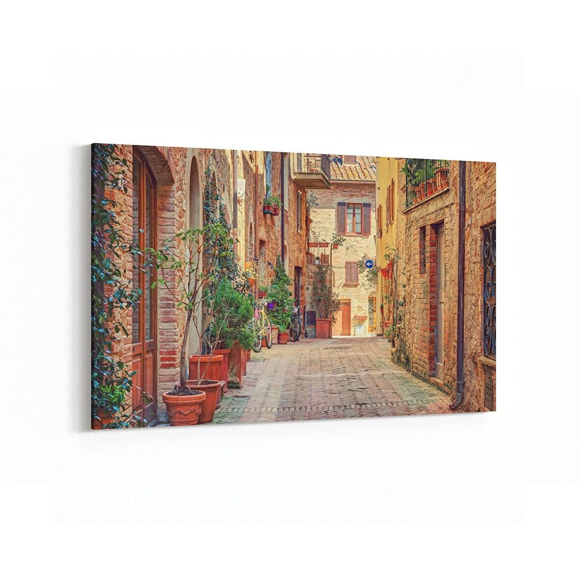 Olla 18461Y Yapı Görseli Yatay Kanvas Tablo (Ölçü: 45X30)