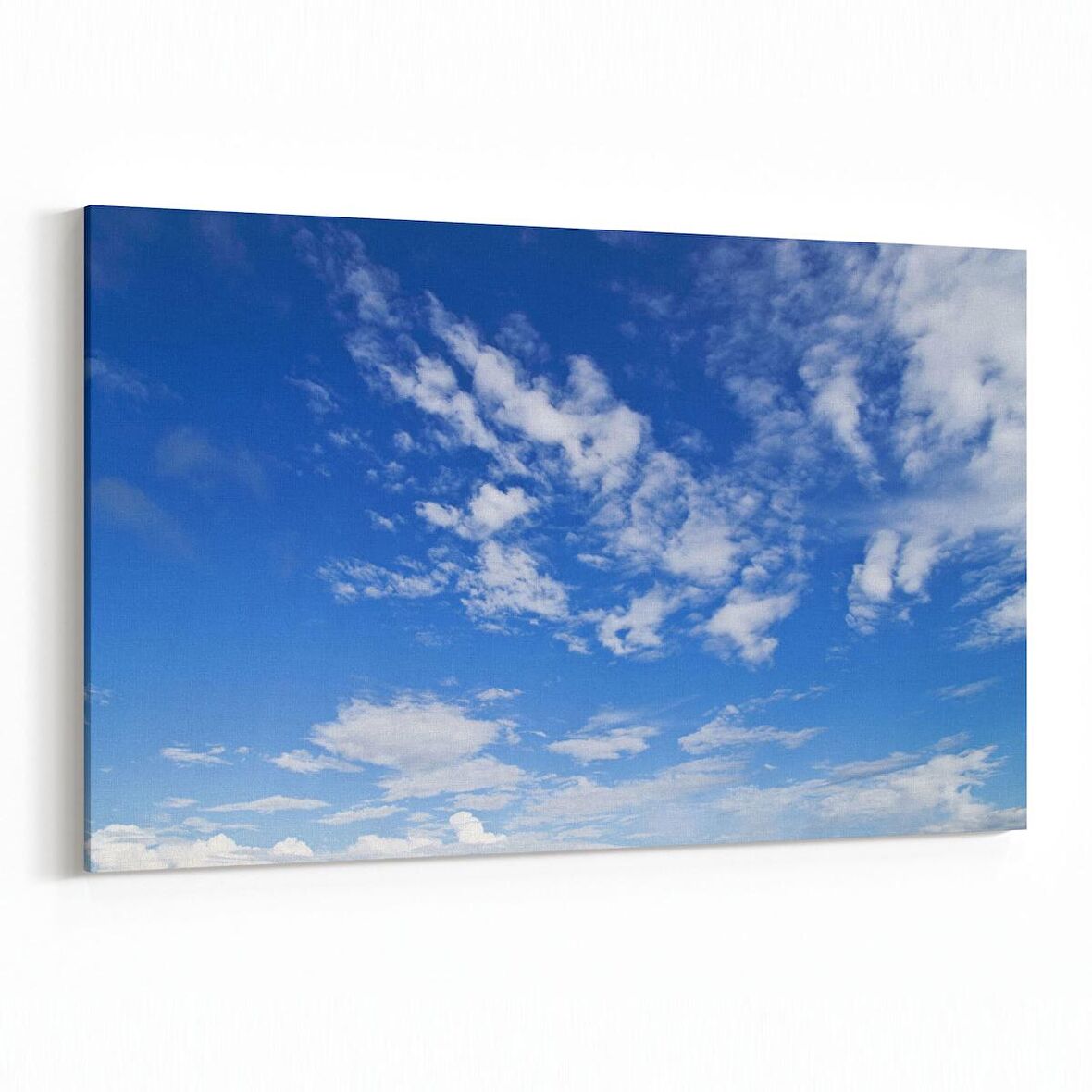 Olla 15557Y Gökyüzü Bulut Görseli  Yatay Kanvas Tablo (Ölçü: 120X80)