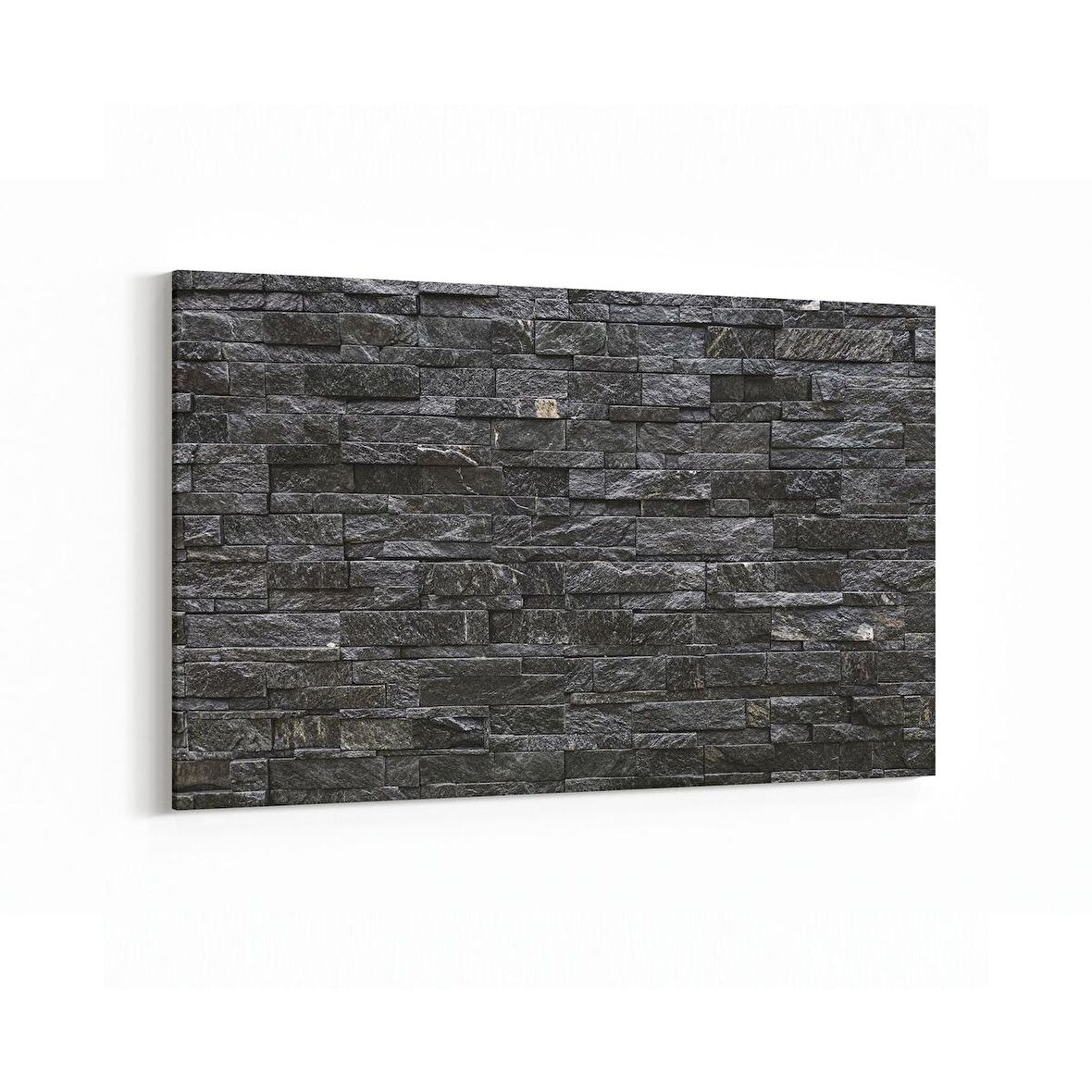 Olla 17489Y Taş / Tuğla Görseli Yatay Kanvas Tablo (Ölçü: 90X60)