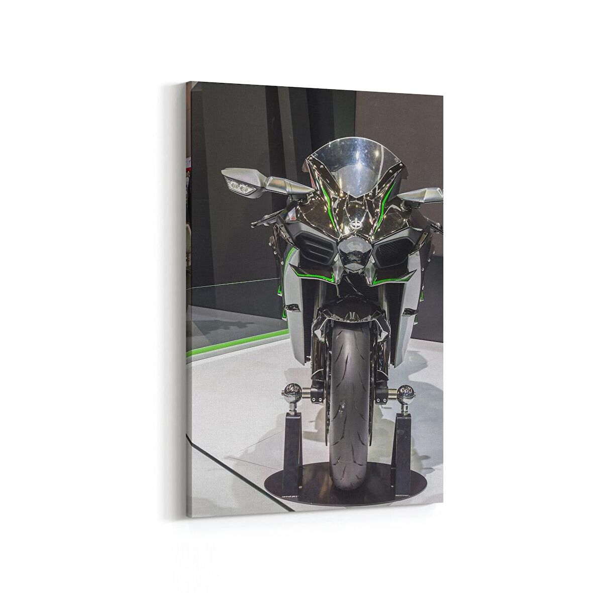 Olla 12281D Araç Görseli Dikey Kanvas Tablo (Ölçü: 20X30)