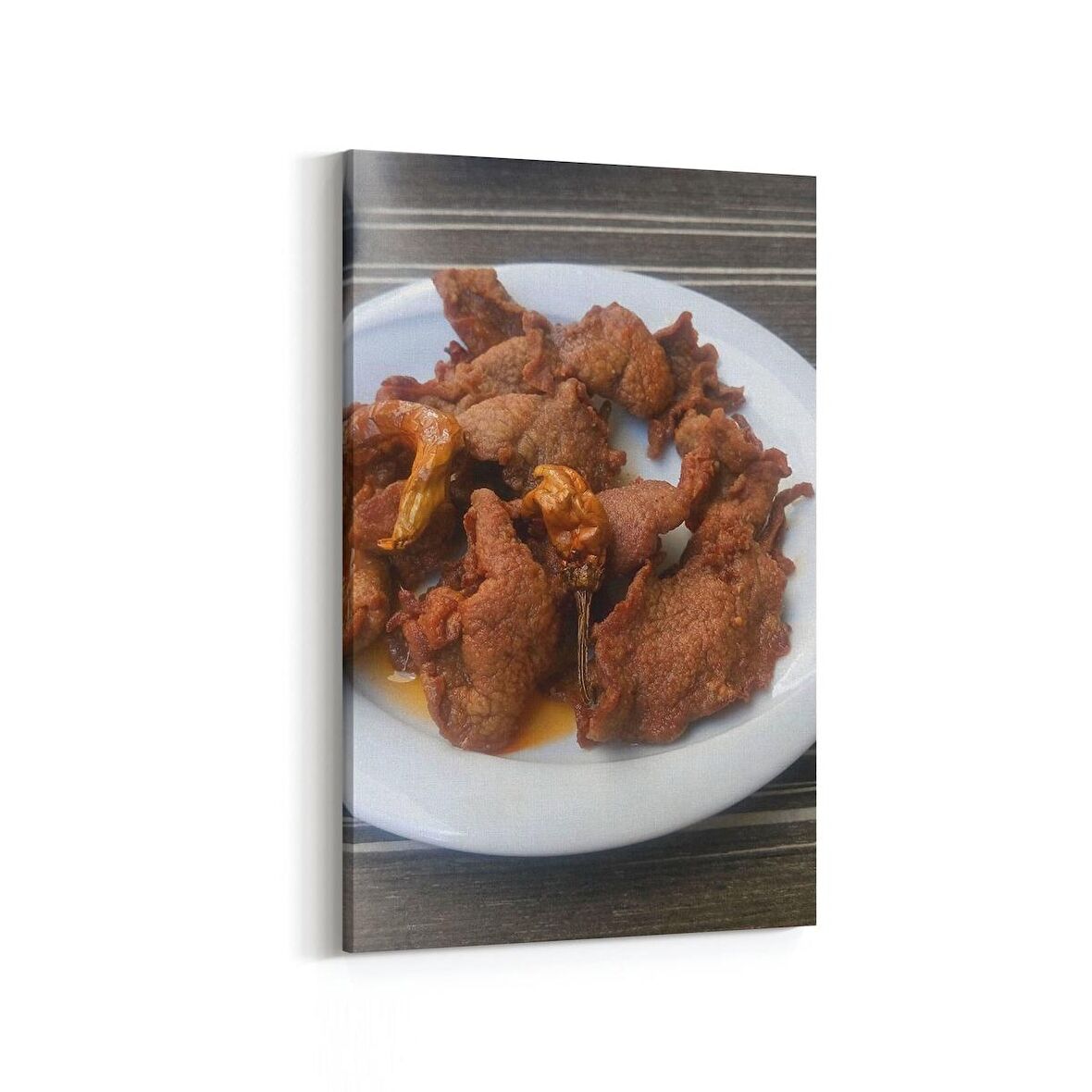 Olla 15070D Gıda Görseli Dikey Kanvas Tablo (Ölçü: 20X30)