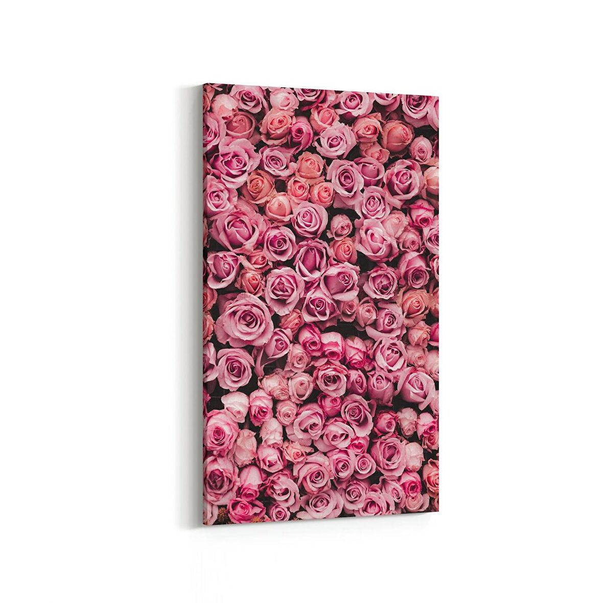 Olla 11627DD Çiçek Görseli Dikey Dar Kanvas Tablo (Ölçü: 60X120)