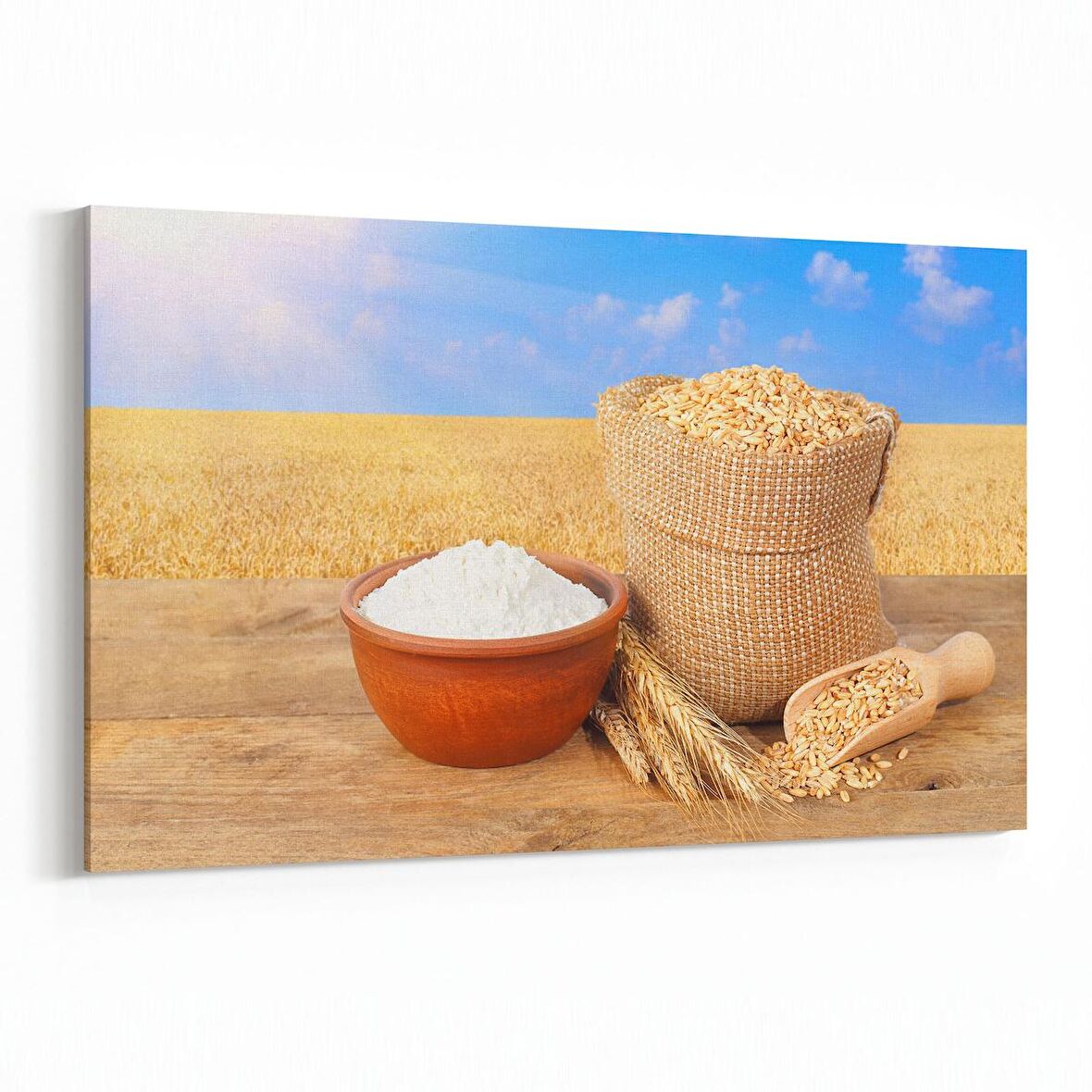 Olla 15236Y Gıda Görseli Yatay Kanvas Tablo (Ölçü: 70X50)