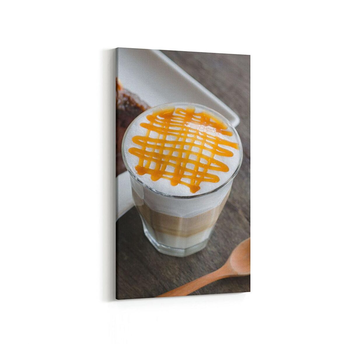 Olla 15204DD Gıda Görseli Dikey Dar Kanvas Tablo (Ölçü: 40X80)