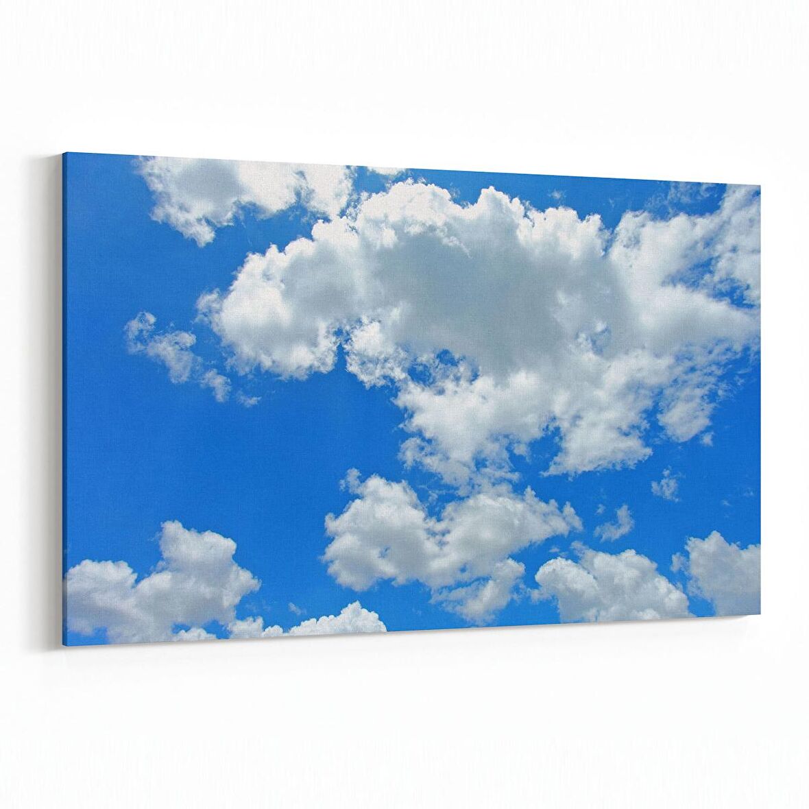 Olla 15609Y Gökyüzü Bulut Görseli  Yatay Kanvas Tablo (Ölçü: 90X60)