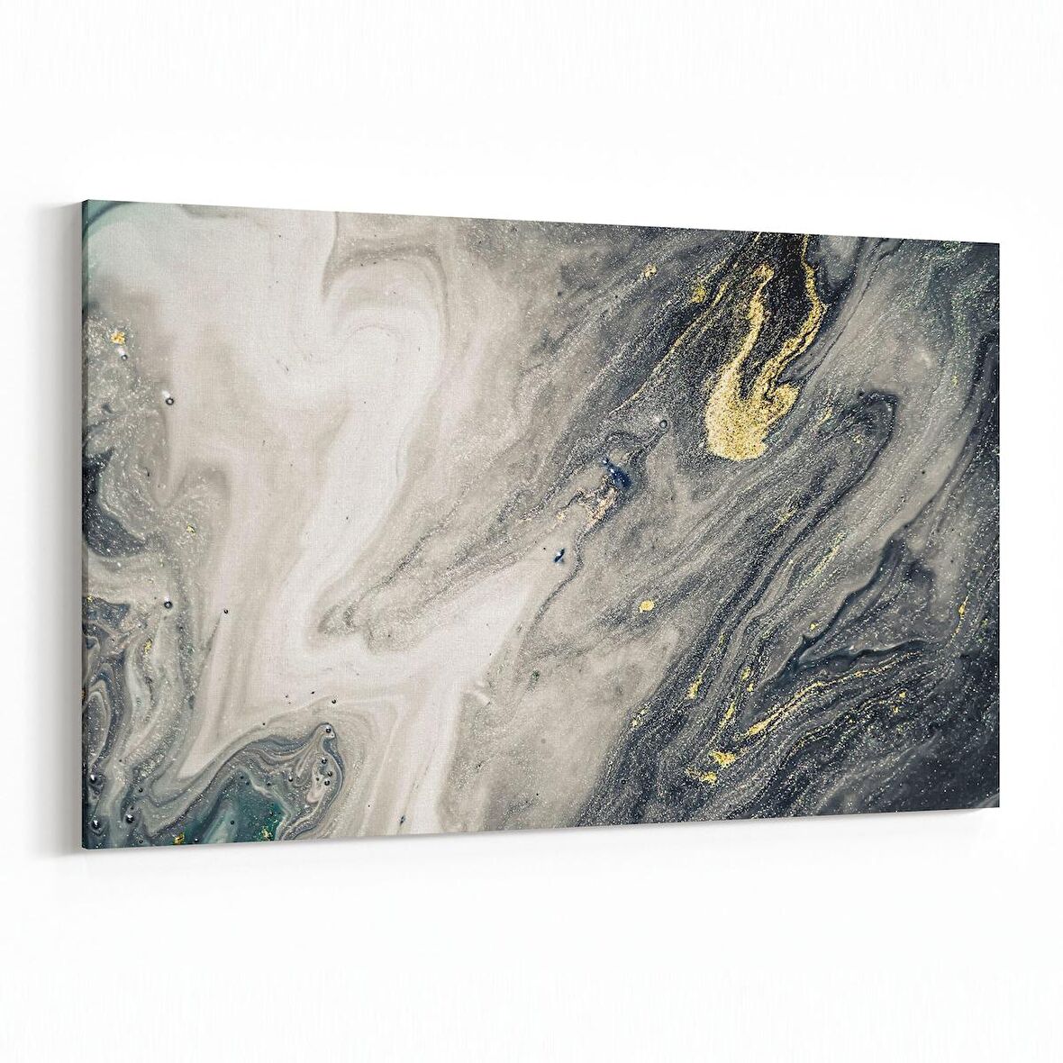 Olla 16669Y Mermer Desen Görsel Yatay Kanvas Tablo (Ölçü: 150X100)