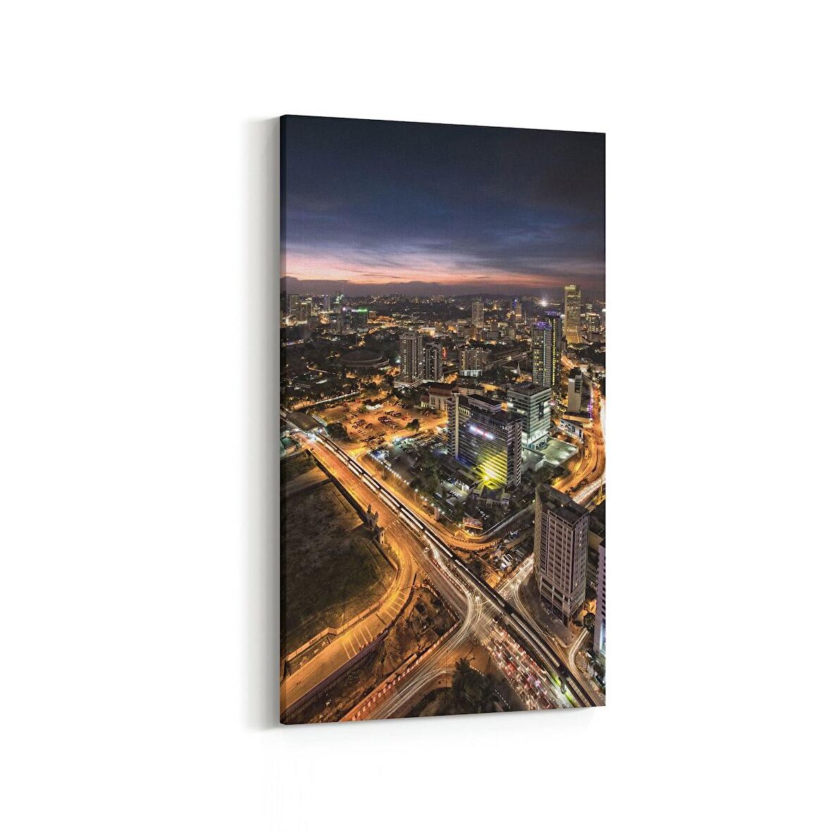 Olla 18261DD Yapı Görseli Dikey Dar Kanvas Tablo (Ölçü: 60X120)