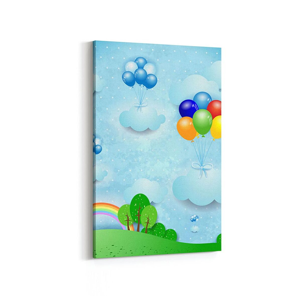 Olla 12732D Çocuk Odası Görseli Dikey Kanvas Tablo (Ölçü: 20X30)