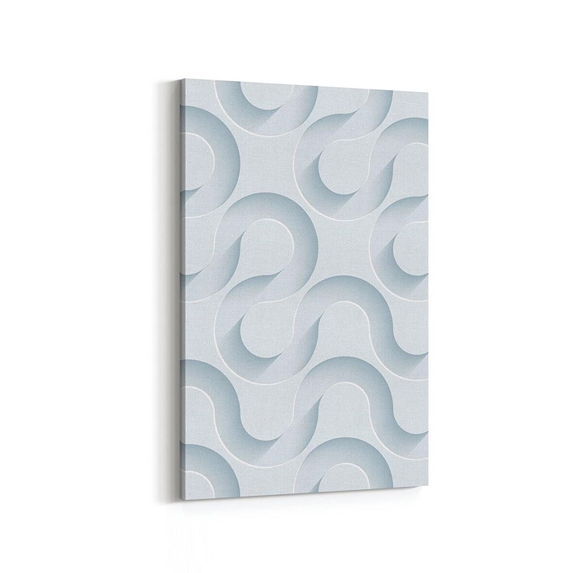 Olla 14936D Geometrik Desen Görseli Dikey Kanvas Tablo (Ölçü: 60X90)