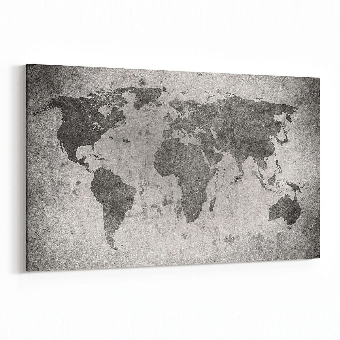 Olla 16204Y Harita Görseli Yatay Kanvas Tablo (Ölçü: 45X30)