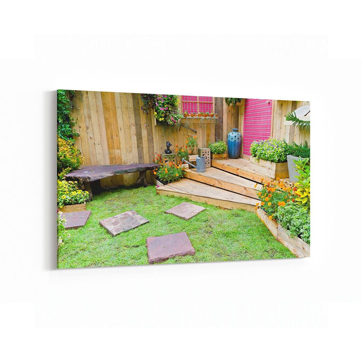 Olla 18980Y Yapı Görseli Yatay Kanvas Tablo (Ölçü: 30X20)