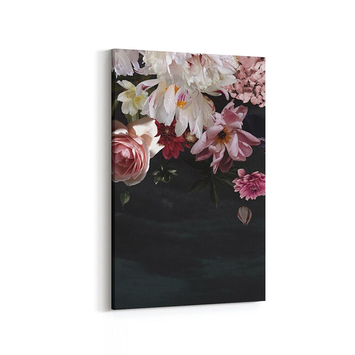Olla 11767D Çiçek Görseli Dikey Kanvas Tablo (Ölçü: 100X150)