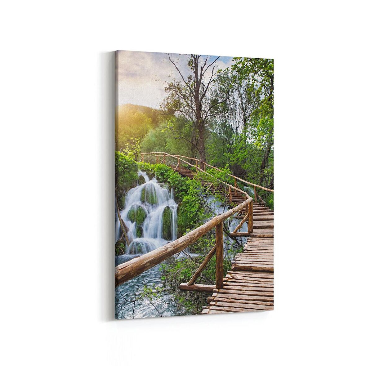 Olla 13774D Doğa / Manzara Görseli Dikey Kanvas Tablo (Ölçü: 20X30)