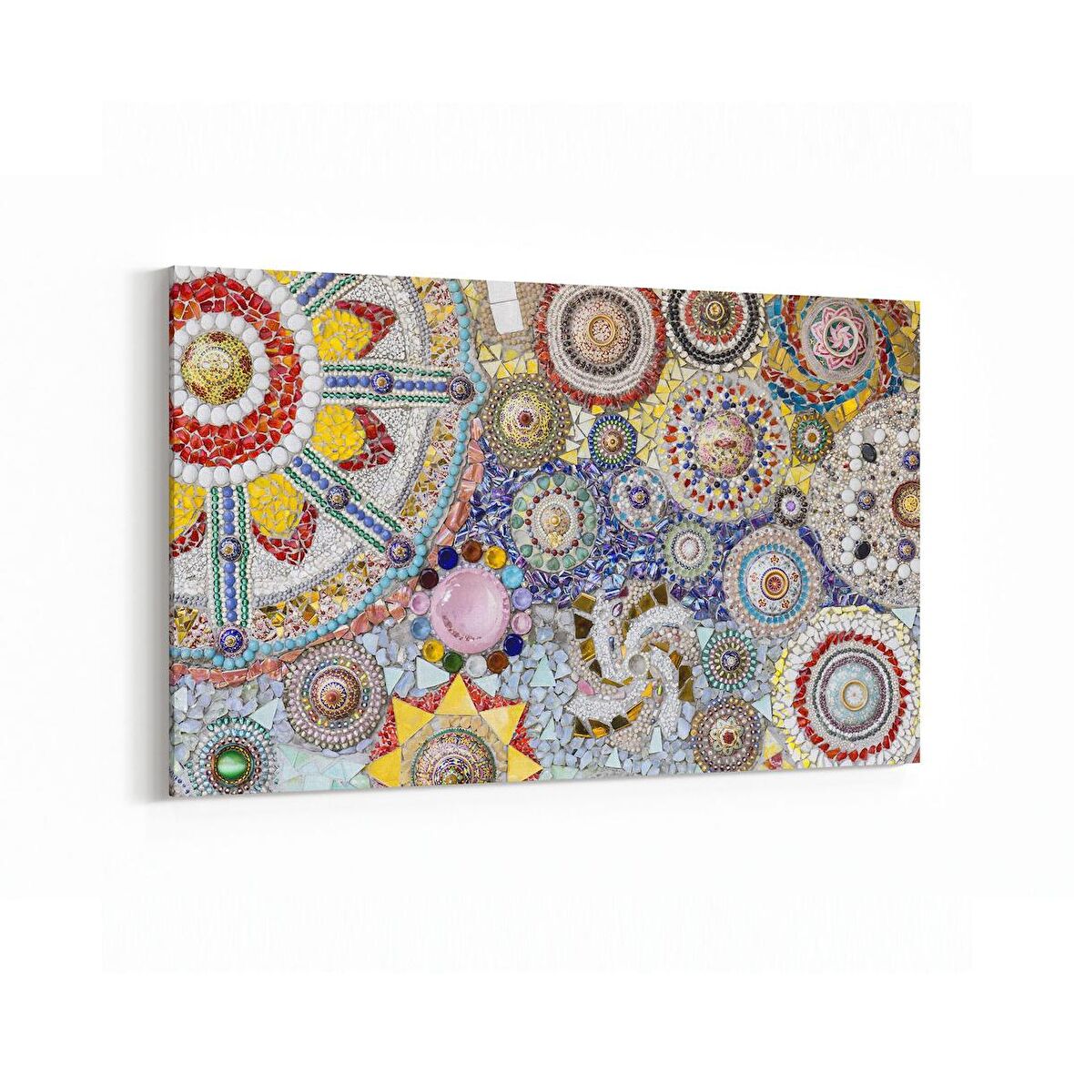 Olla 17364Y Taş / Tuğla Görseli Yatay Kanvas Tablo (Ölçü: 150X100)