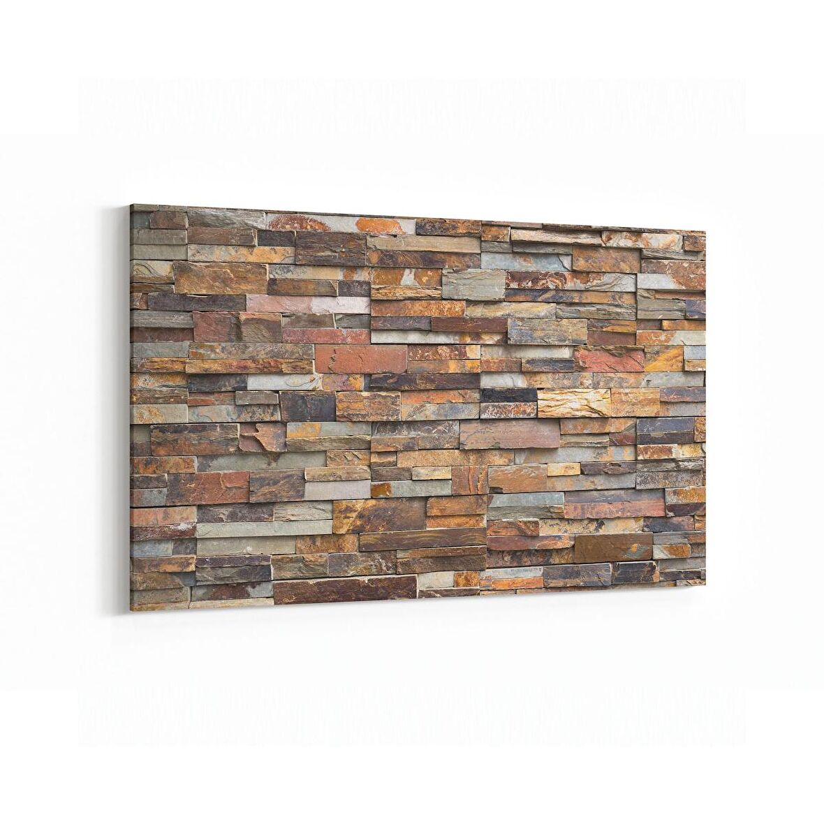 Olla 17508Y Taş / Tuğla Görseli Yatay Kanvas Tablo (Ölçü: 45X30)