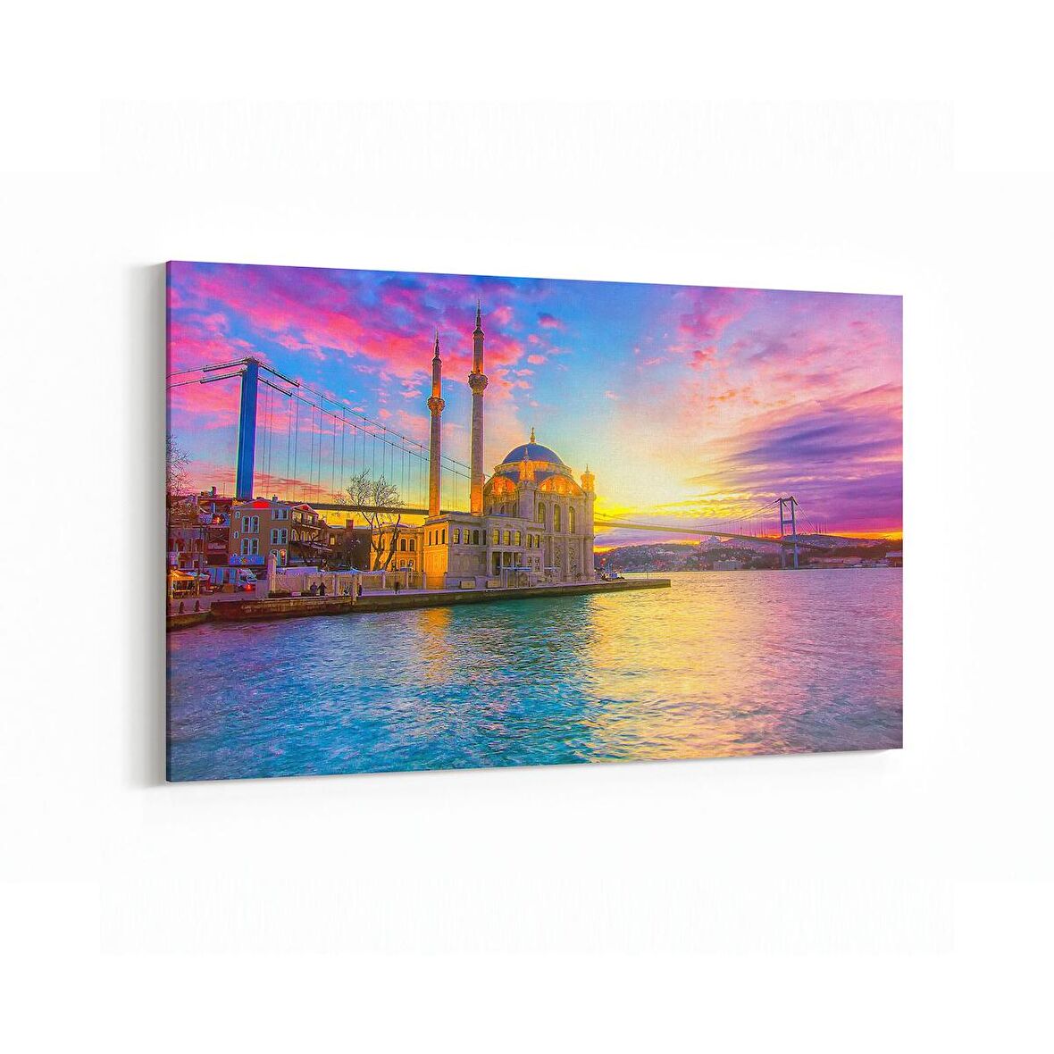 Olla 17868Y Yapı Görseli Yatay Kanvas Tablo (Ölçü: 150X100)